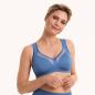 Preview: Anita Komfort BH Clara glatt blue heaven