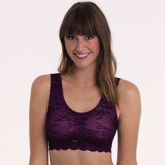 Anita Bralette Essential Lace purple