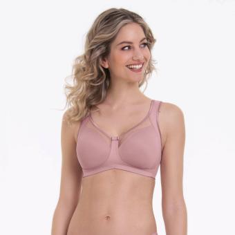 Anita Komfort BH Clara glatt rosewood