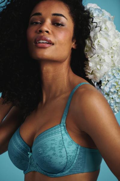Rosa Faia Bügel-BH Fleur light smaragd