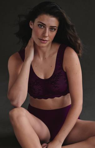 Anita Bralette Essential Lace purple