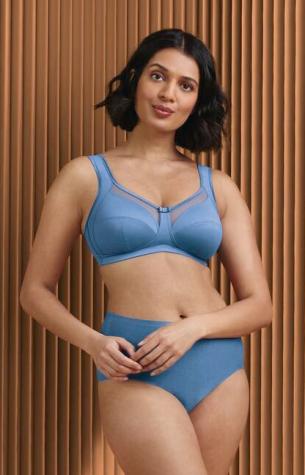 Anita Komfort-BH Clara Art blue heaven